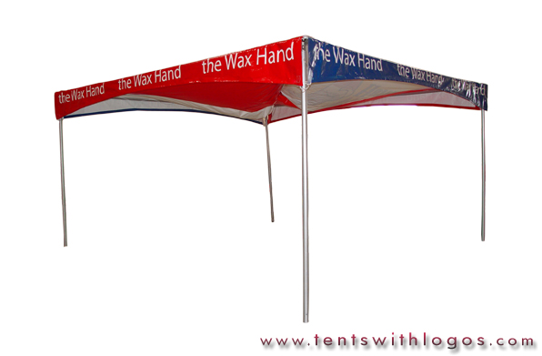 10 x 10 Custom Tent - The Wax Hand